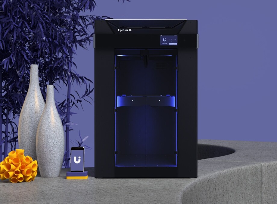 Epitum JL in a calm studio environment with bamboo and ceramic vases