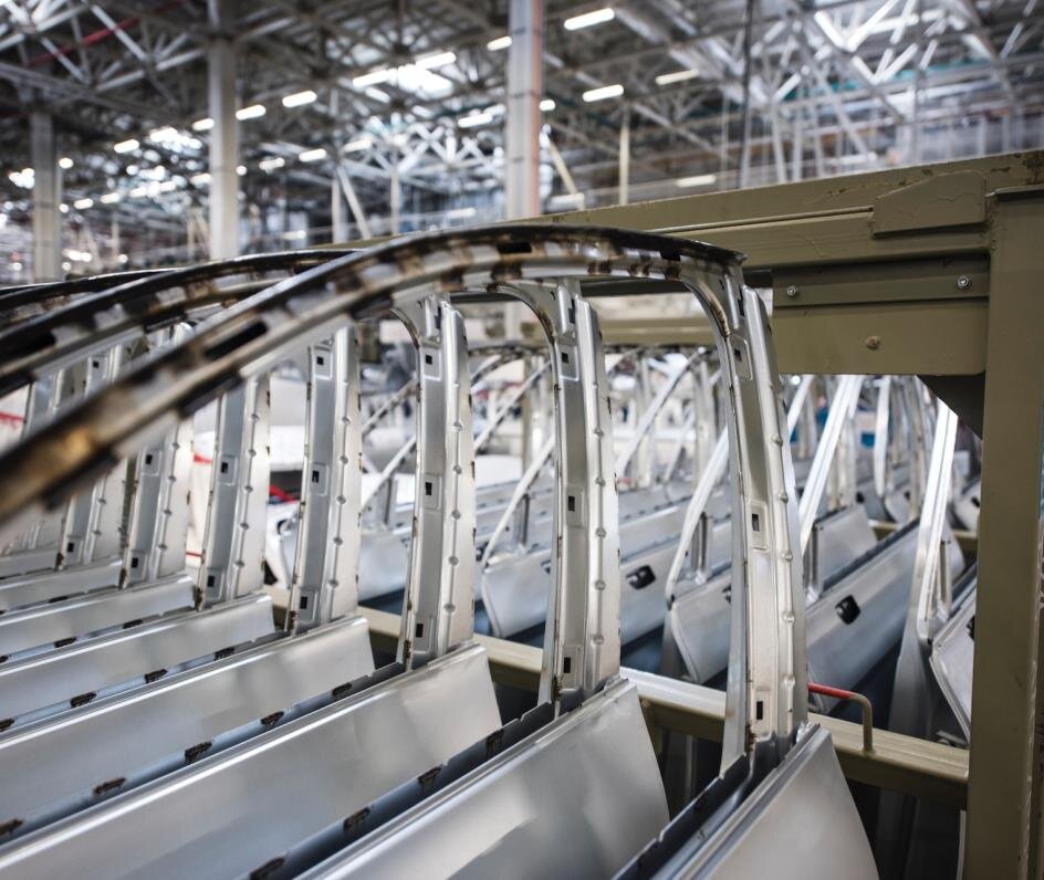 Automotive assembly line — industrial production environment