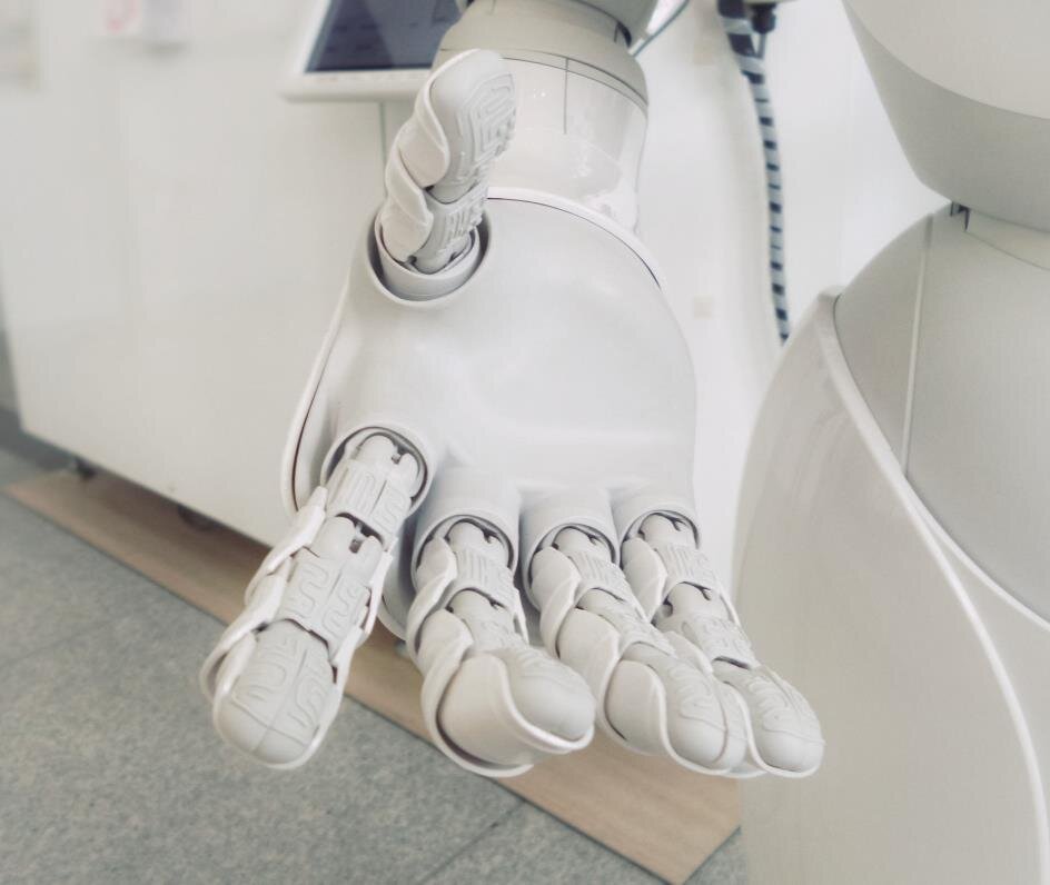 Articulated robotic hand prototype printed on Epitum